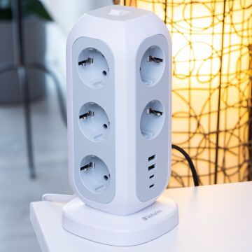 VERBATIM 49547 - EUPT-01 EU Çok Fişli Güç Kulesi (ARTIKEL NO: 1250314)