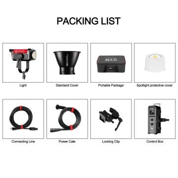 GVM PRO-SD500B 500W Bi-Color LED Video Işığı