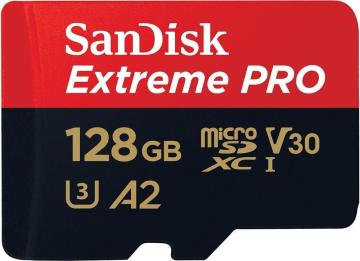 Sandisk Extreme Pro 128GB MicroSDXC 200MB/s Hafıza Kartı