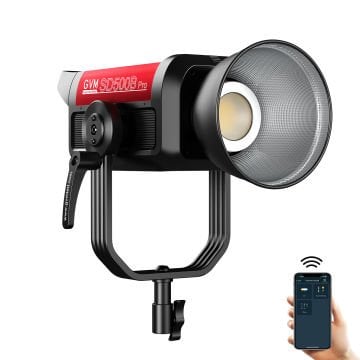 GVM PRO-SD500B 500W Bi-Color LED Softbox ve Ayaklı Video Işığı Seti