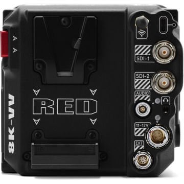 RED DIGITAL CINEMA V-RAPTOR 8K VV DSMC3 Camera (Canon RF, Siyah)