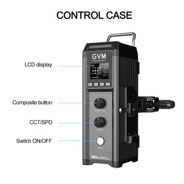 GVM Pro SD650B Bi-Color LED Monolight (650W)