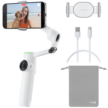 Insta360 Flow 2 Pro Smartphone Gimbal Stabilizer (White)