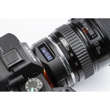 Viltrox Mark V EF-E5 Canon EF Lens - OLED Ekranlı Sony E-Mount Gövde Adaptörü