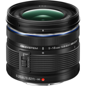 OM System M.Zuiko Digital ED 9-18mm f/4-5.6 II Lens