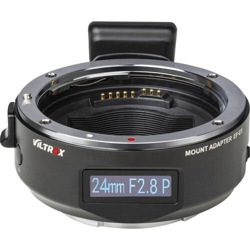 Viltrox Mark V EF-E5 Canon EF Lens - OLED Ekranlı Sony E-Mount Gövde Adaptörü