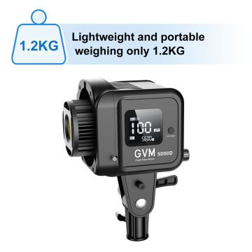 GVM SD80D Bi-Color LED Video Işığı