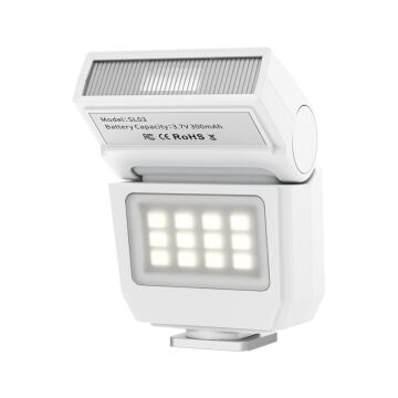 Ulanzi SL03 Spark Lite Fotoğraf Makinesi Flaş Beyaz - L199