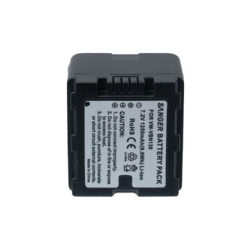Sanger VW-VBN130 Panasonic Kamera Batarya