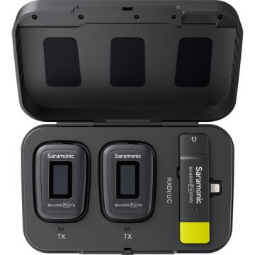 Saramonic Blink500 PRO B4 Kablosuz Yaka Mikrofonu (iPhone)