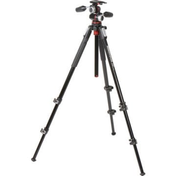 Manfrotto  MK190XPRO3-3W 190 ALU Kit 3-S 3W Head