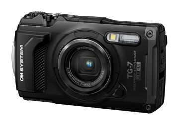 Olympus OM System TG-7 Zor Koşullara Dayanıklı Kompakt Fotoğraf Makinesi 4x Zoom F2.0 Siyah
