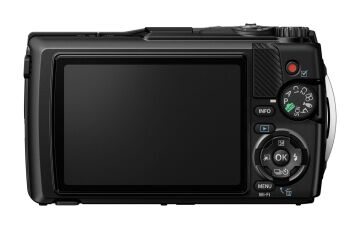 Olympus OM System TG-7 Zor Koşullara Dayanıklı Kompakt Fotoğraf Makinesi 4x Zoom F2.0 Siyah
