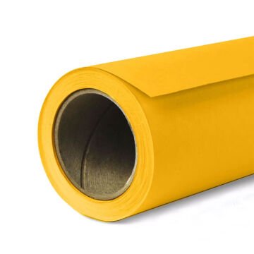 GDX Seyyar Kağıt Sonsuz Stüdyo Fon Perde (Deep Yellow) 2.70x11 Metre