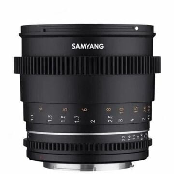 SAMYANG 85mm T1.5 Mark II Canon RF Mount Cine Lens