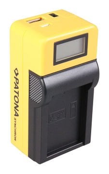 Patona 4525  NP-970 Tekli Synchron USB Charger LCD Ekranlı