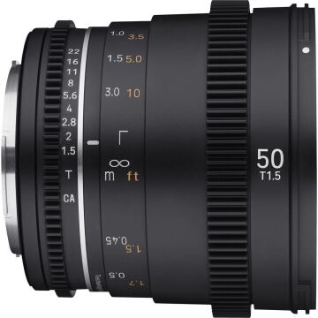 SAMYANG 50mm T1.5 Mark II Fujifilm X Mount Cine Lens