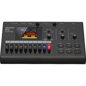 Zoom R12 MultiTrak Recorder Dokunmatik Ekran