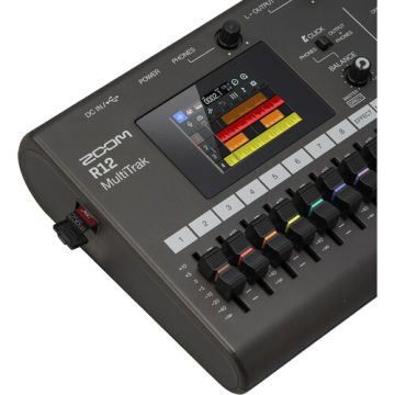Zoom R12 MultiTrak Recorder Dokunmatik Ekran