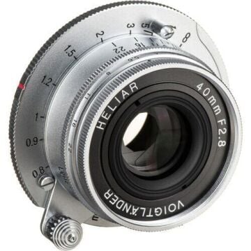 Voigtländer Heliar 40mm F2.8 Aspherical L Mount (Gümüş)