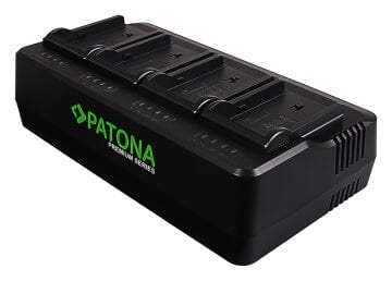 Patona  Premium 4’lü Şarj Cihazı  LP-E6 Battery Charger ( 1688 / 1700 Plate )