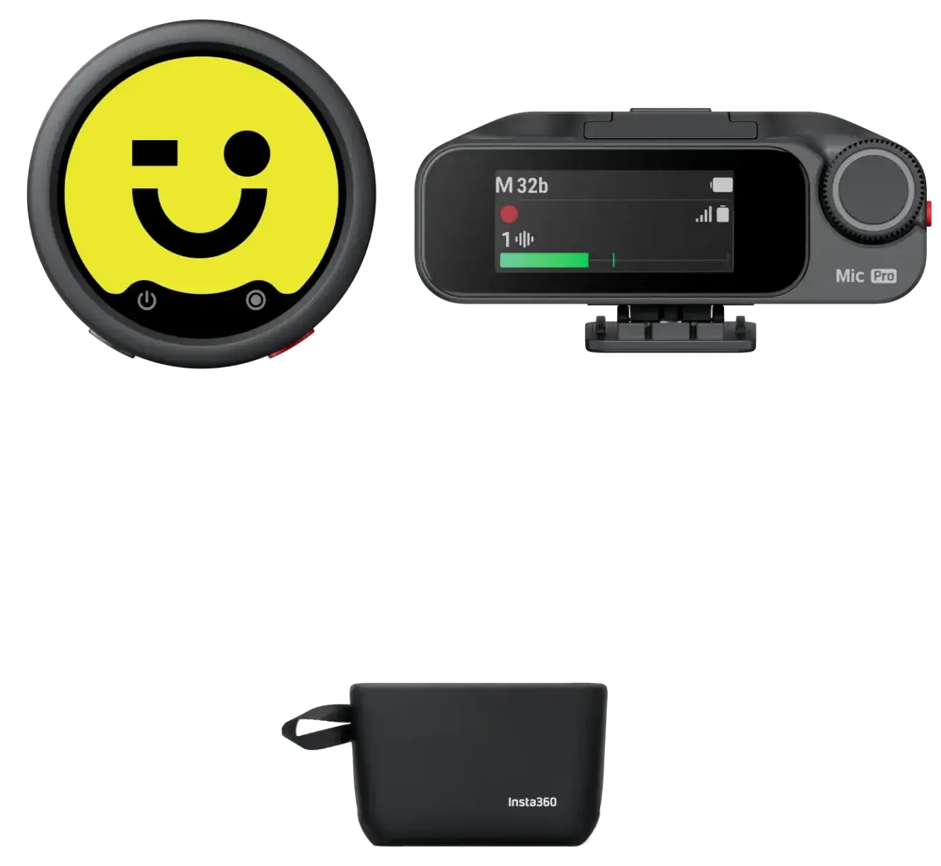 Insta360 Mic Pro Kablosuz Mikrofon Seti (1TX + 1RX)