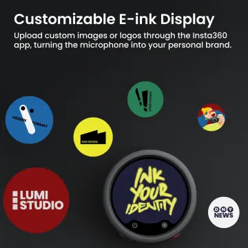 Insta360 Mic Pro Kablosuz Mikrofon Seti (1TX + 1RX)