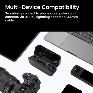 Insta360 Mic Pro Kablosuz Mikrofon Seti (1TX + 1RX)