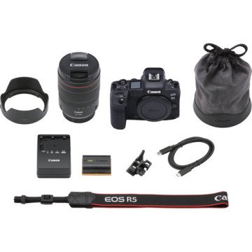 Canon EOS R5 Body + RF 24-105mm f/4L IS USM Lens