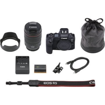 Canon EOS R5 Body + RF 24-105mm f/4L IS USM Lens