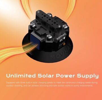 MOVMAX Blade Arm with Solar Electronic Suction Cup Kit