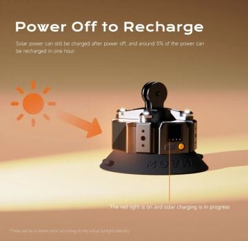 MOVMAX Blade Arm with Solar Electronic Suction Cup Kit