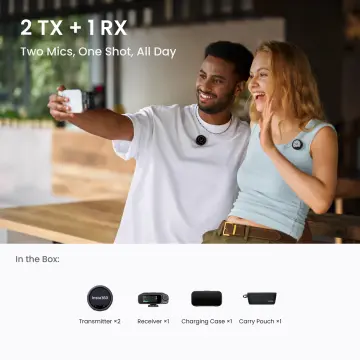 Insta360 Mic Pro Kablosuz Mikrofon Seti (2TX + 1RX)