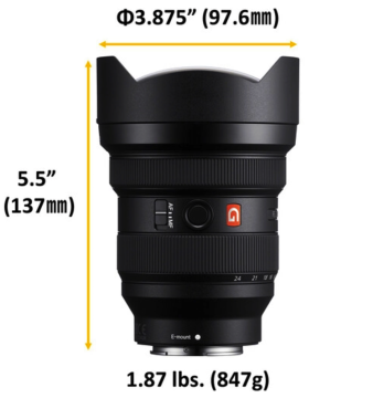 Sony FE 12-24mm f/2.8 GM Lens
