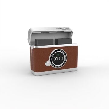 Patona 4158 Platinum Retro Dual Charging Case USB-C Fuji NP-W126