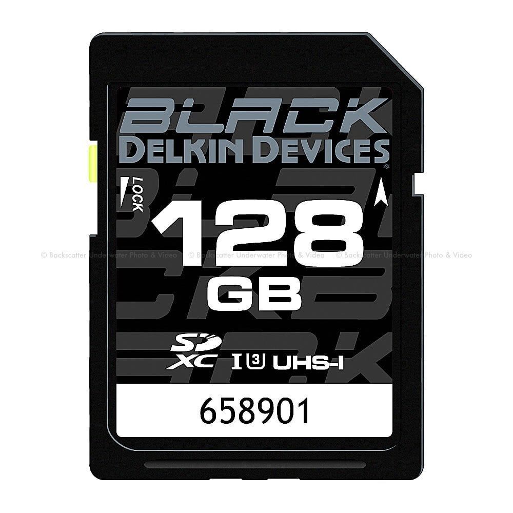 DELKIN BLACK 128GB UHS-I SD V30