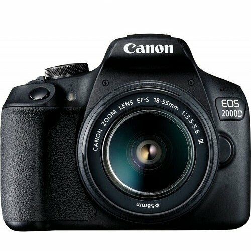 Canon EOS 2000D 18-55mm DC III Lensli Fotoğraf Makinesi