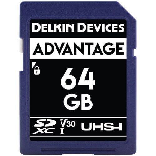 DELKIN ADVANTAGE 64GB SD UHS-I V30