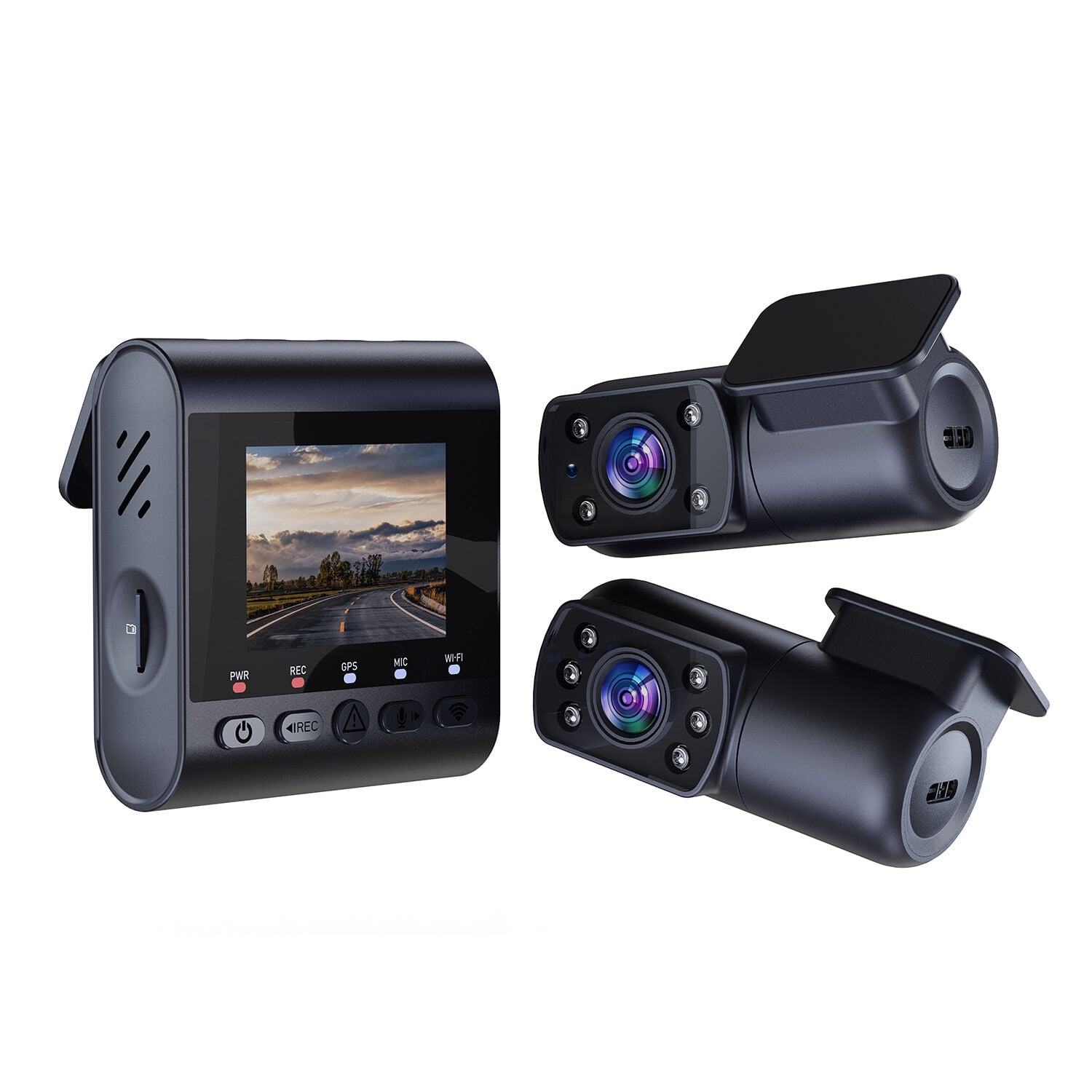 Sjcam M60S Araç Kamerası 4K/30 Frm 170° Açı (Tek Kamera)
