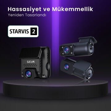 Sjcam M60S Araç Kamerası 4K/30 Frm 170° Açı (Tek Kamera)