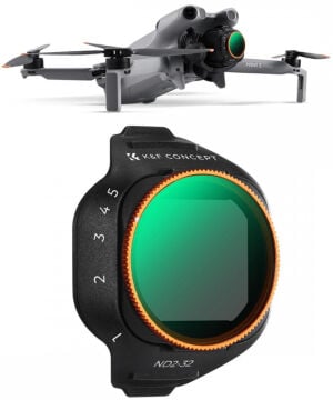 K&F Concept DJI Mini 5 Pro Variable ND2-32 Filtre Seti Nano-X Serisi