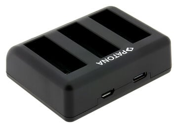 Patona 1422 Triple Charger For Dji Osmo Action 6 5 4 3 BCX 202
