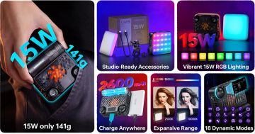 Zhiyun Cinepeer CM15 Mini Led
