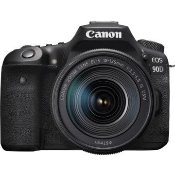 Canon EOS 90D 18-135mm IS USM Lensli Fotoğraf Makinesi
