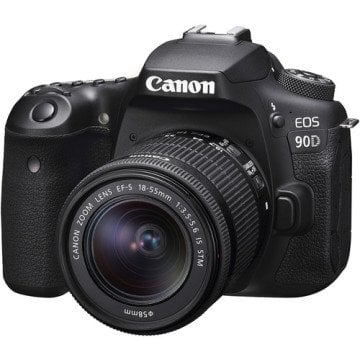 Canon EOS 90D 18-55mm IS STM Lensli Fotoğraf Makinesi