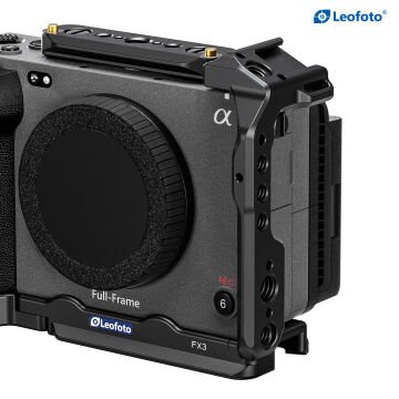 LEOFOTO FX3 -FX30 BLACK CAMERA CAGE