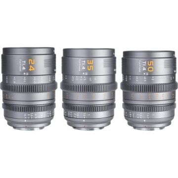 Sirui VP-1 Vision Prime T1.4 Full-Frame Multi-Mount Cine 3'lü Lens Kit