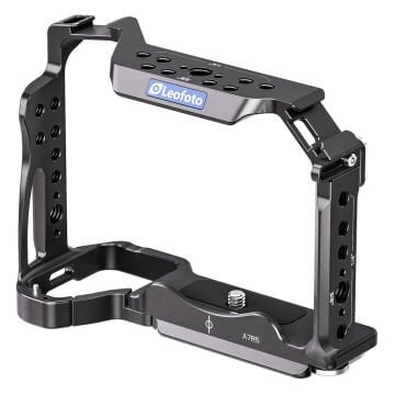 Leofoto Sony A7R IV, A7S III, A7R V ve A7 IV Camera CAGE-Black