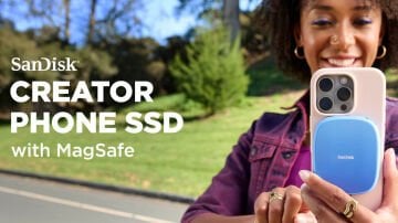 SanDisk 1TB Creator Phone USB 3.2 Gen 2 External SSD
