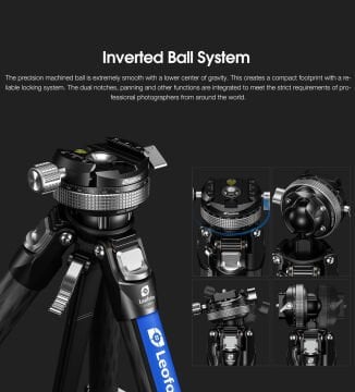 LEOFOTO LY-265CF-BLACK CARBON TRIPOD
